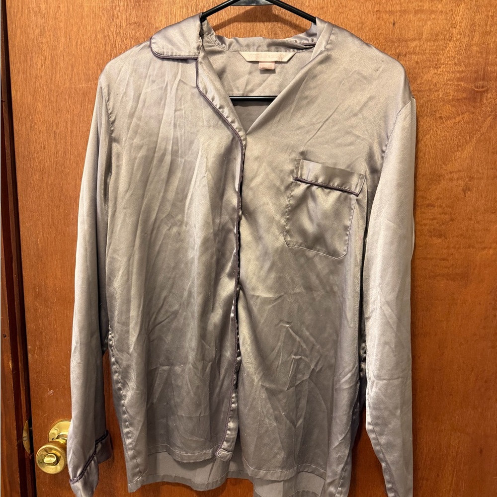 Victoria's Secret Silky Long-Sleeve PJ set